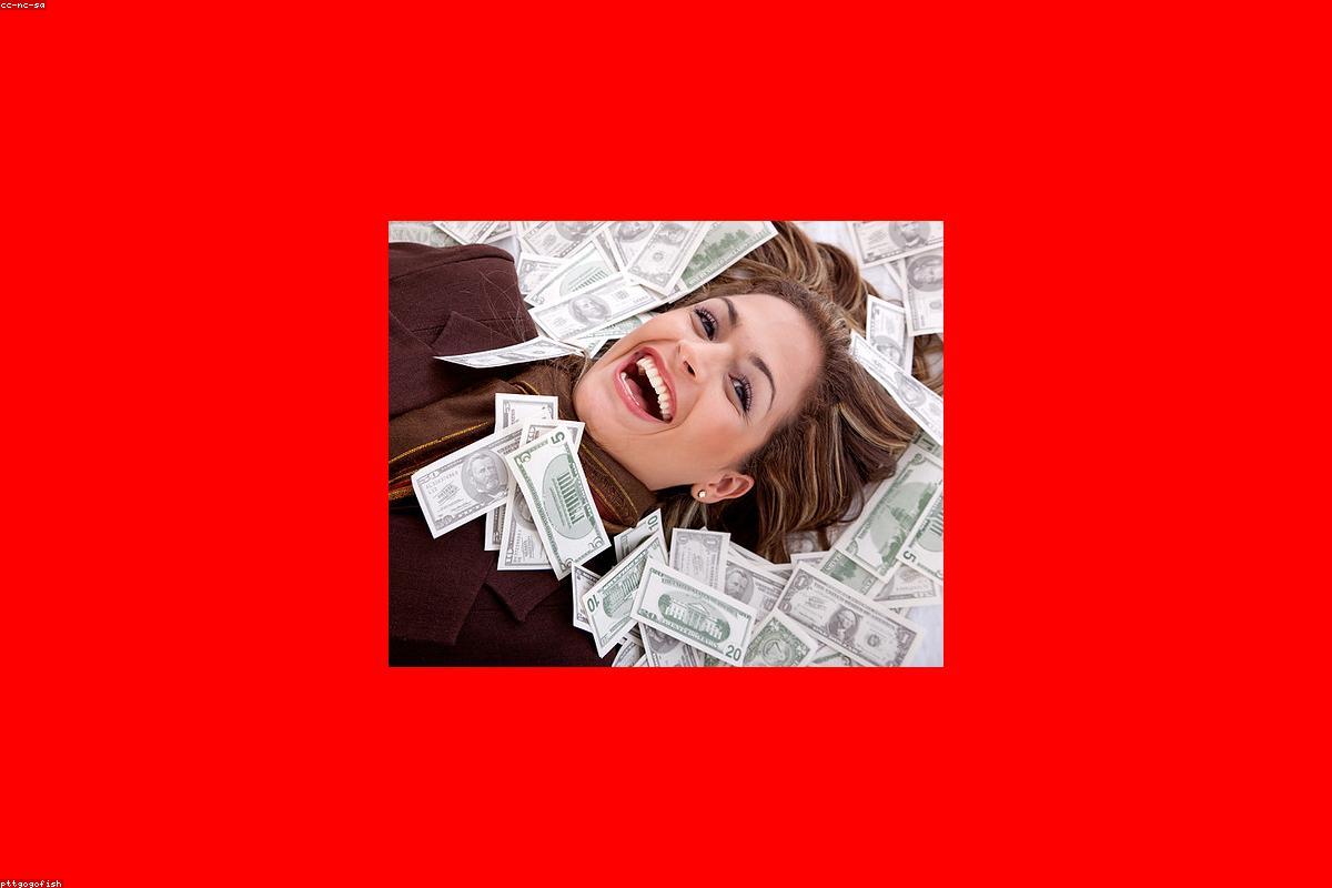 Financial success and wealth building concept